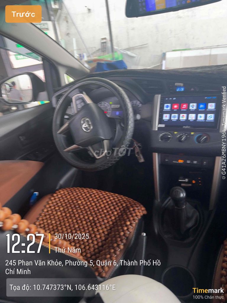 Toyota Innova 2020 2.0E - 28800 km. Mua bán Ô tô tại Quận 6 Tp Hồ Chí Minh được đăng bởi DominicNam hình 10
