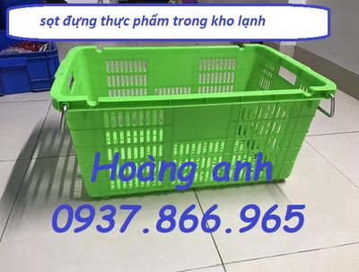 Sọt có quai sắt tiện lợi, sóng nhựa. Mua bán Đồ chuyên dụng, Giống nuôi trồng tại Quận Long Biên Hà Nội được đăng bởi Ngọc Diệp