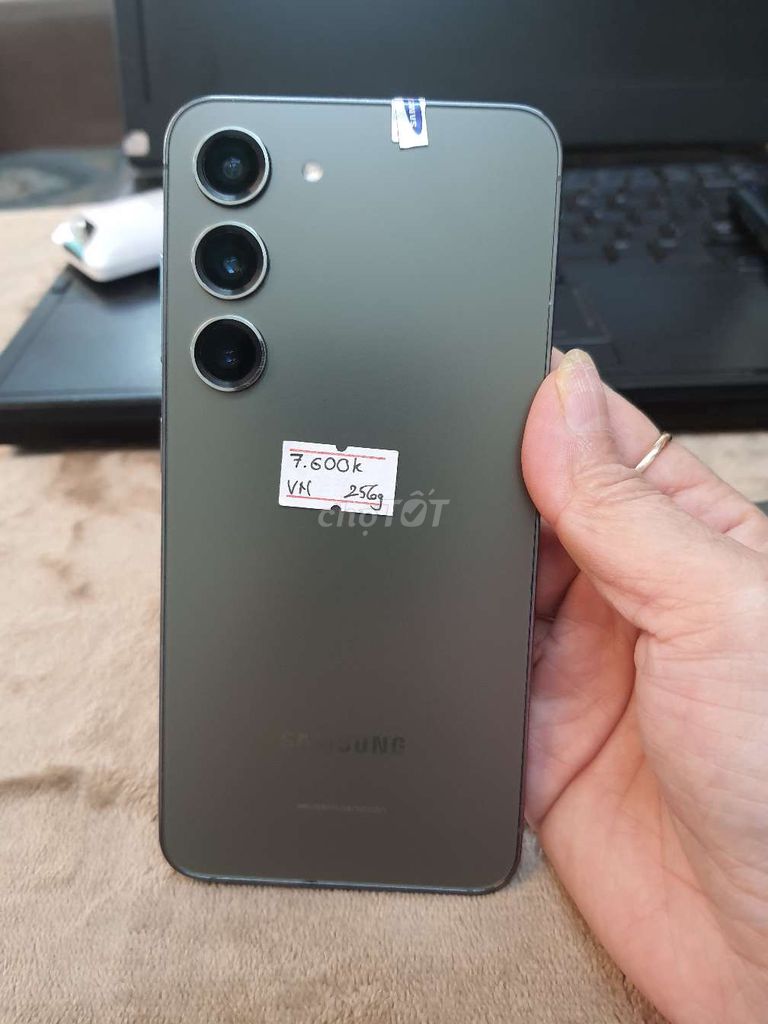 Galaxy S23 5G màu Xanh bản Việt Nam 2sim 8/256gb. Mua bán Điện thoại tại Quận Thanh Xuân Hà Nội được đăng bởi ĐC 173 NGUYỄN XIỂN TX HN  hình 1