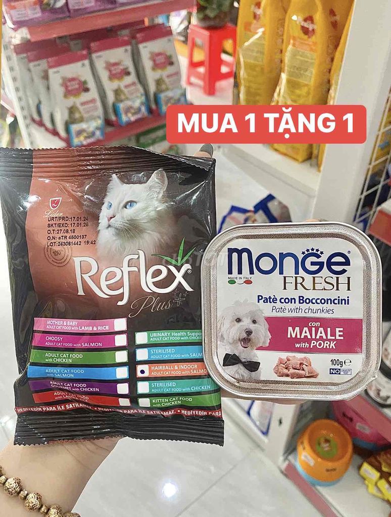 MUA 1 pate TẶNG 1 gói hạt REFLEX