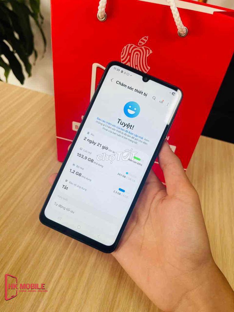 Samsung A07 4GB/128GB Xanh 99% Zin Keng✅. Mua bán Điện thoại tại Thành phố Biên Hòa Đồng Nai được đăng bởi Thang Tran hình 1