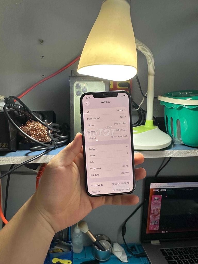 Iphone 12Pro Qt zin full 📱 Thanh Lý Có Góp ⭐️. Mua bán Điện thoại tại Quận Bình Tân Tp Hồ Chí Minh được đăng bởi Bo Táo  hình 1