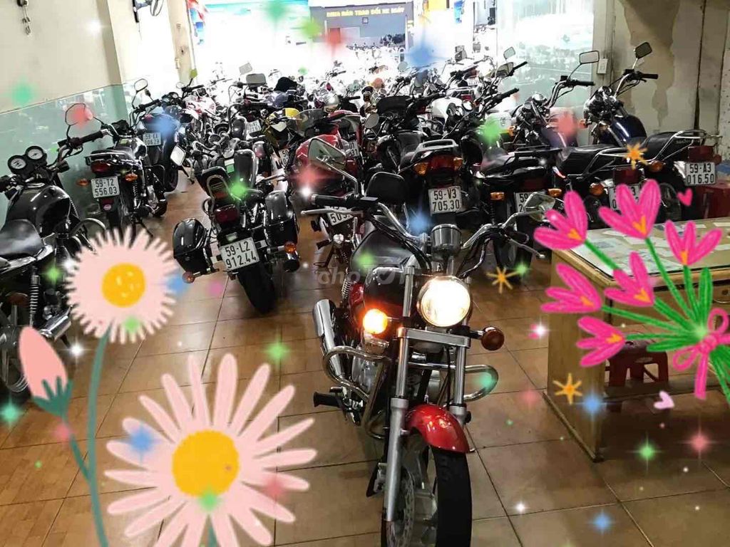 KAWASAKI BOSS 174.SX 2011,ZIN 100%.ODO 12K.CỰC ĐẸP. Mua bán Xe máy tại Quận Phú Nhuận Tp Hồ Chí Minh được đăng bởi MOTO LUU THANH HAI  77A hình 7