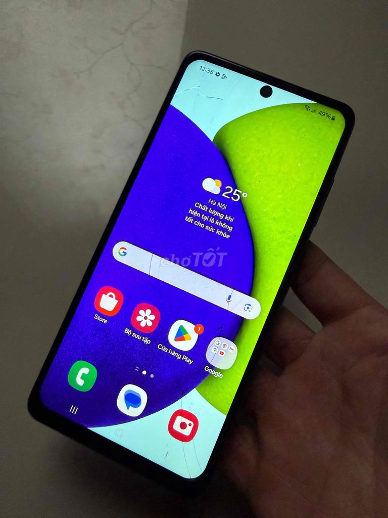 Samsung Galaxy A52 8GB/256GB Đen. Mua bán Điện thoại tại Quận Gò Vấp Tp Hồ Chí Minh được đăng bởi VũHùng hình 1