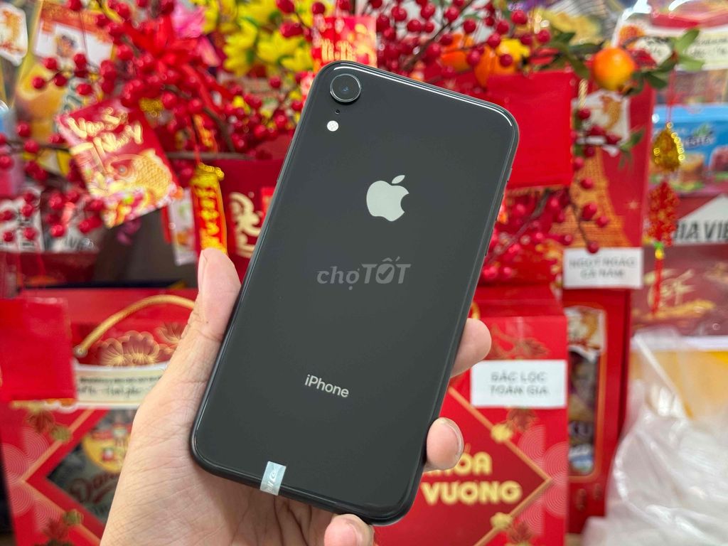 +QUÀ TẾT iPhone XR 64GB QT LL/A Zin Đẹp 99% Black