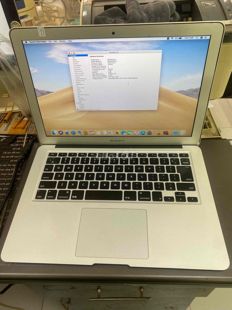 Apple MacBook Air 2017 i5 13.3 inch 8GB/128GB Bạc. Mua bán Laptop tại Quận Hoàng Mai Hà Nội được đăng bởi Mac98 hình 1
