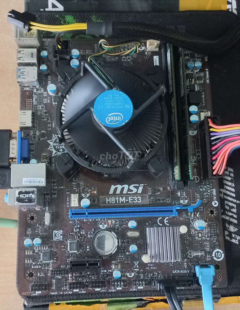 Main MSI H81M-E33 bảo hành 1 tuần