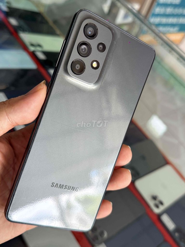 Samsung A73 5G 128GB Xám Snapdragon 778G 5G. Mua bán Điện thoại tại Thành phố Mỹ Tho Tiền Giang được đăng bởi Sanh Phone hình 1