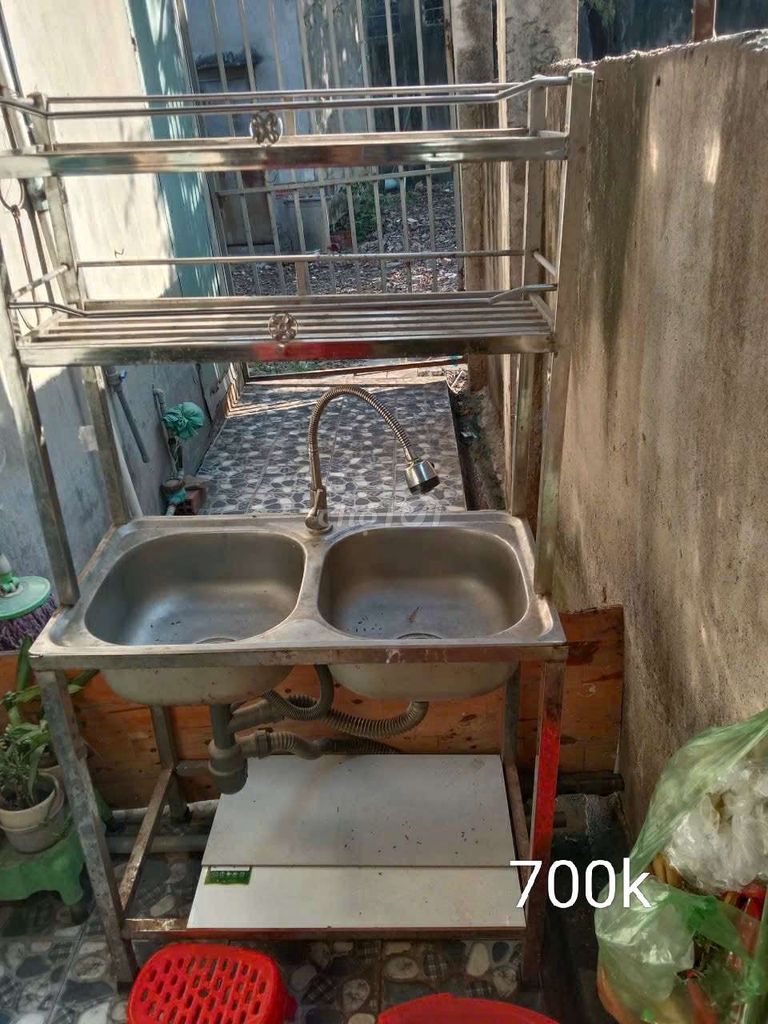 Bồn rửa chén Inox Bạc Còn mới. Mua bán Thiết bị vệ sinh, nhà tắm tại Thị xã Tân Uyên Bình Dương được đăng bởi Con Nhà Báo hình 1
