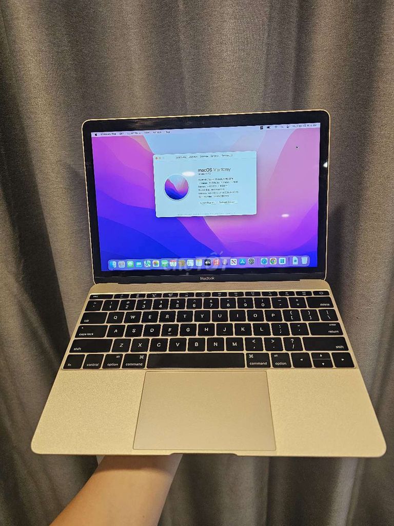 Apple Macbook Retina 12 inch RAM 8GB coreM mới 99%. Mua bán Laptop tại Quận Ninh Kiều Cần Thơ được đăng bởi Tâm hình 1