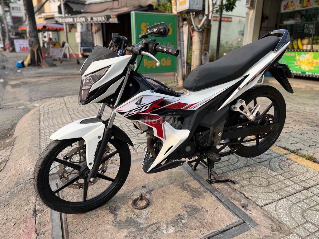 Honda Sonic Белый механический мотоцикл
