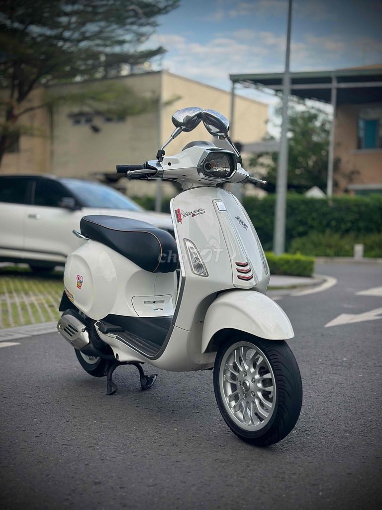 Piaggio Vespa Sprint 125 2015 Trắng. Mua bán Xe máy tại Quận Gò Vấp Tp Hồ Chí Minh được đăng bởi Xe Máy Hiệp Phát hình 4