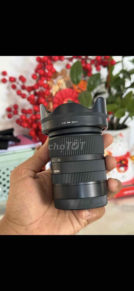 Ống kính Sigma 18-50 f2.8 Đen. Mua bán Máy ảnh, Máy quay tại Huyện Bến Lức Long An được đăng bởi kim hình 1