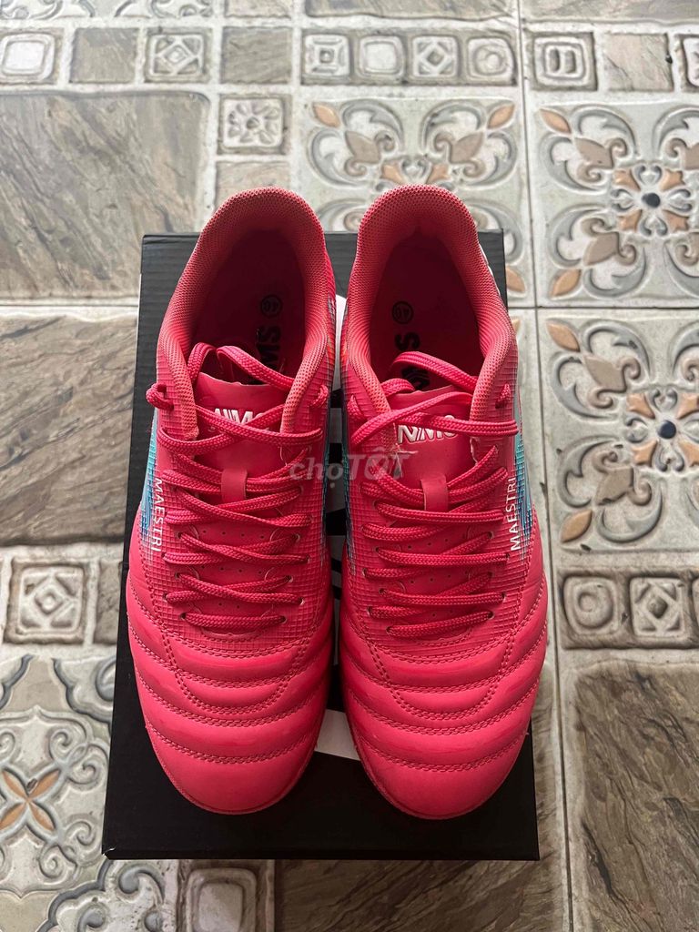 Giày đá bóng NMS Maestri 1.0 TF Nam Đỏ/Xanh Size40