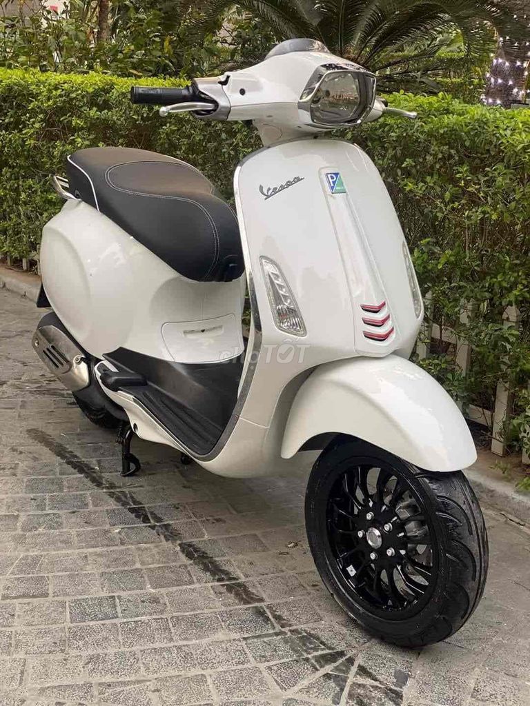 Vespa Sprint 3vie Trắng 2016 Siêu Chất ✅