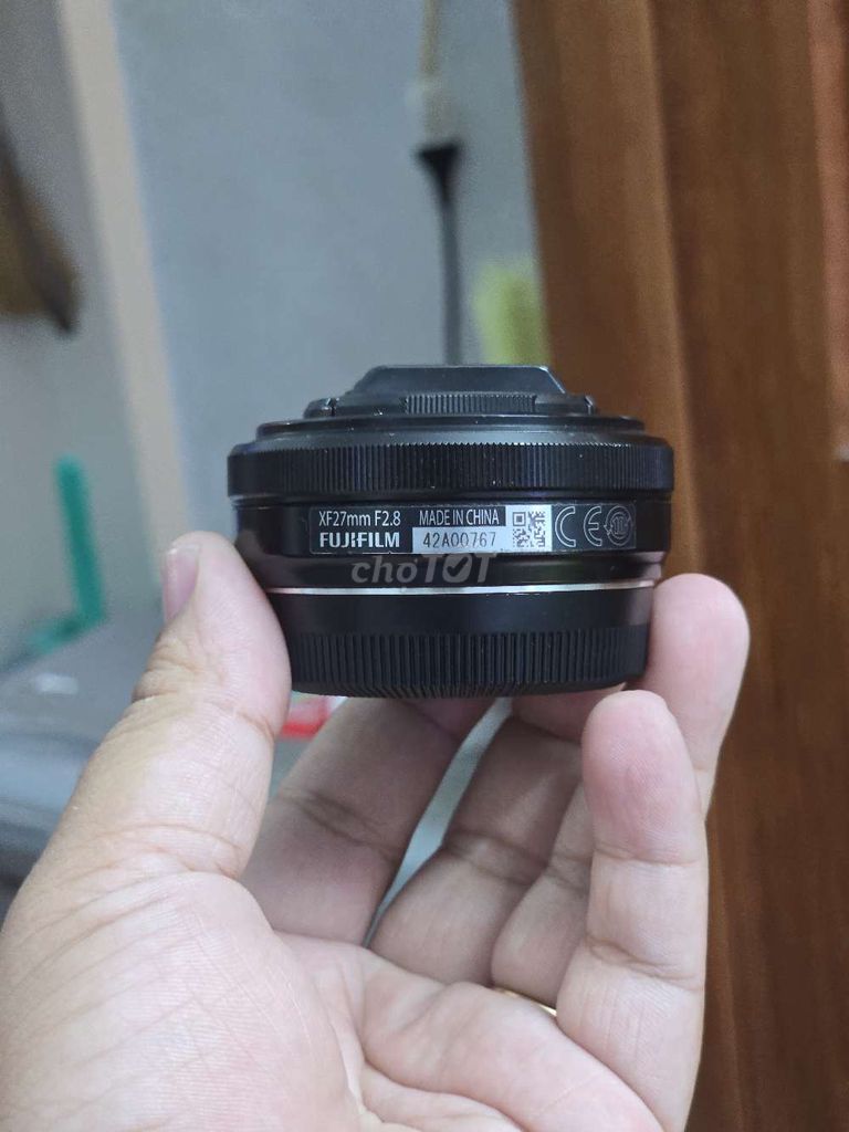 Ống kính Fujifilm 27mm F2.8 Đen Như mới. Mua bán Máy ảnh, Máy quay tại Quận 11 Tp Hồ Chí Minh được đăng bởi nguyễn tuấn anh hình 1