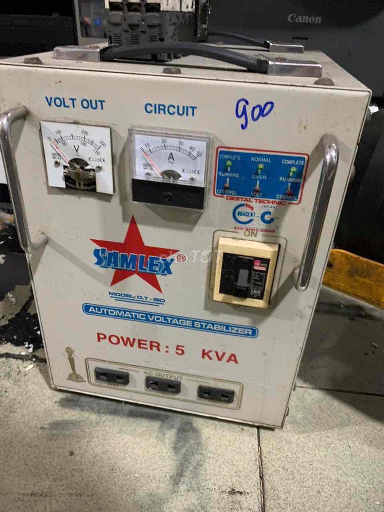Ổn áp tự động Samlex O.T.-150 5 KVA bán thợ. Mua bán Đồ chuyên dụng, Giống nuôi trồng tại Quận Gò Vấp Tp Hồ Chí Minh được đăng bởi Nhi Sale hình 1