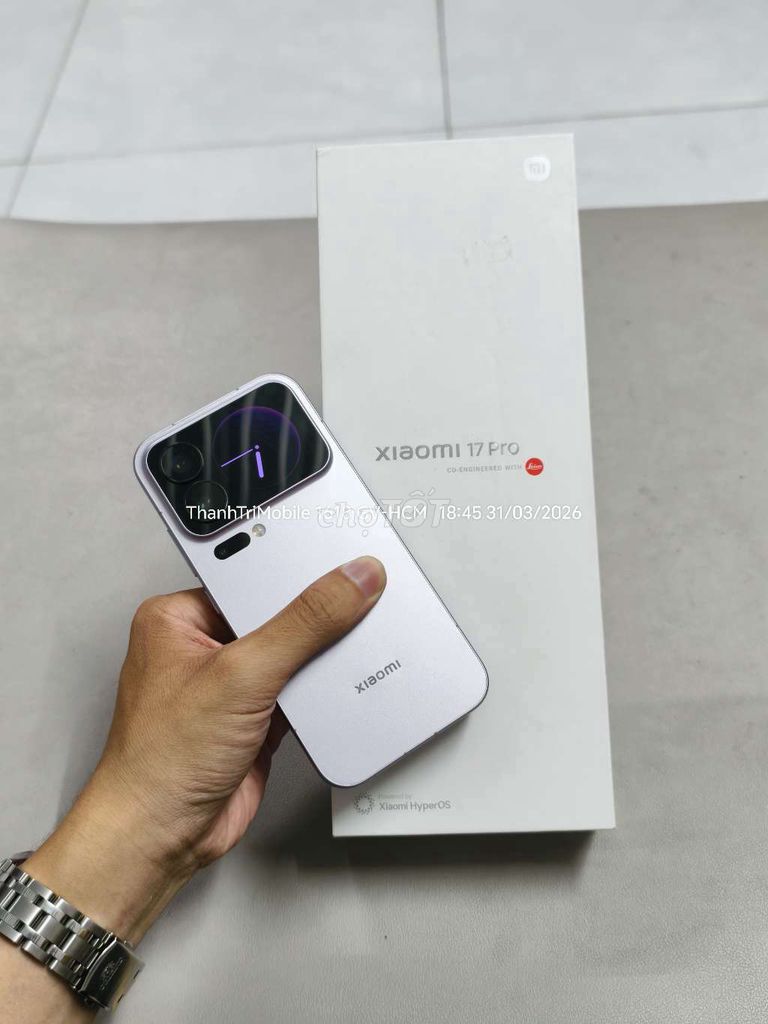 Xiaomi 17 Pro Tím 12/512 máy+box bản nội địa. Mua bán Điện thoại tại Quận Gò Vấp Tp Hồ Chí Minh được đăng bởi Thanh Tri hình 1