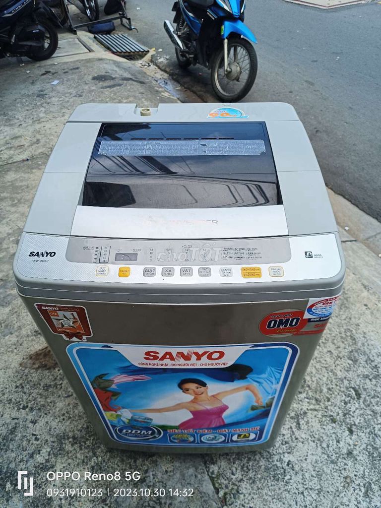 Bán máy giặt sanyo 9kg inverter