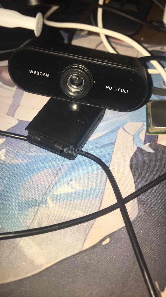 Webcam USB 1080p màu Đen. Mua bán Phụ kiện (Màn hình, Chuột...) tại Huyện Lục Ngạn Bắc Giang được đăng bởi Ngọc Nguyễn hình 1