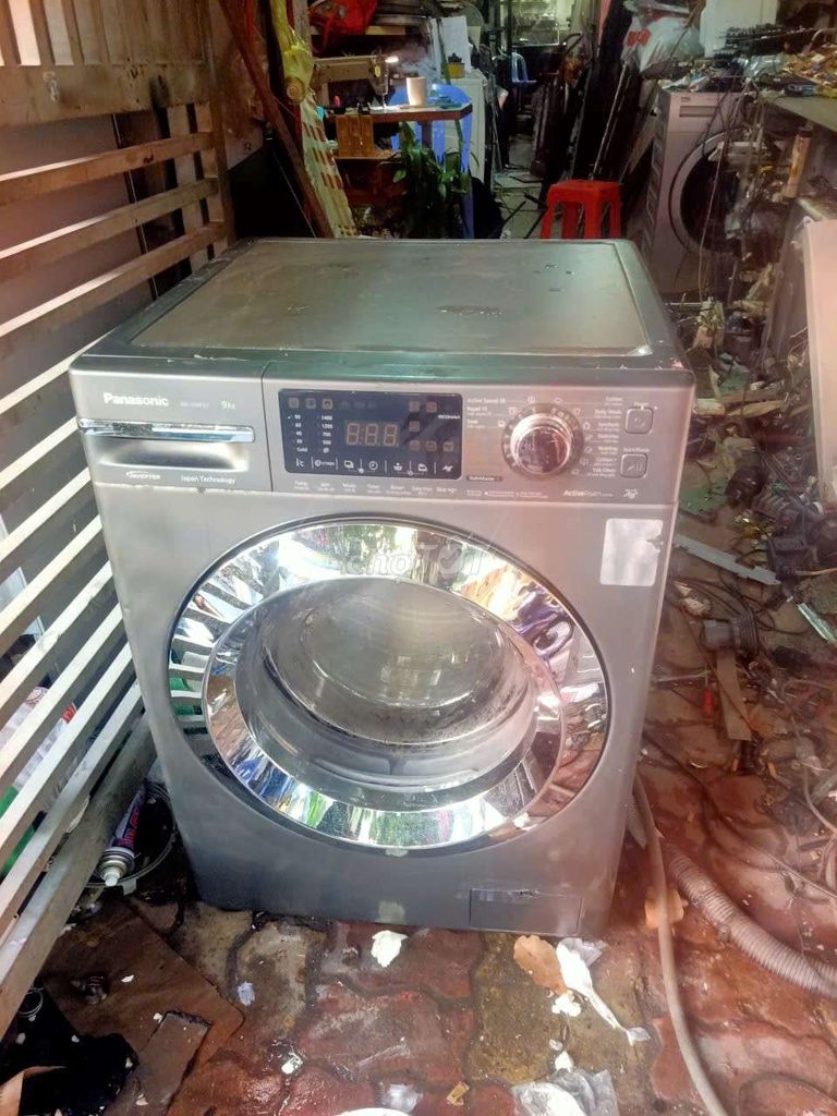 Máy giặt Panasonic 9kg Inverter Xám. Mua bán Máy giặt tại Thành phố Vũng Tàu Bà Rịa - Vũng Tàu được đăng bởi aMinh hình 1