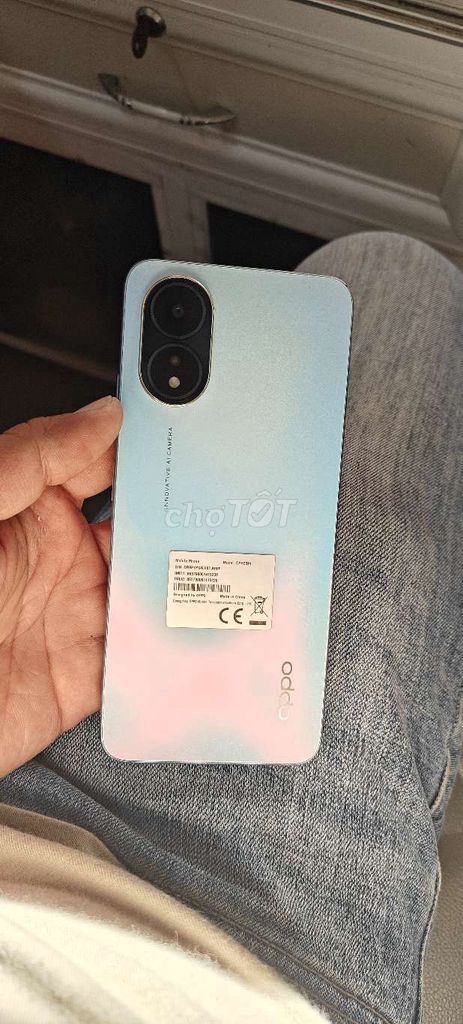 Oppo A18 Xanh hồng Máy zin. Mua bán Điện thoại tại Thành phố Trà Vinh Trà Vinh được đăng bởi thinh đat hình 1