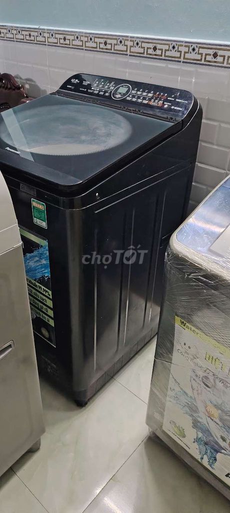 Máy giặt Panasonic 12.5kg cửa trên màu Đen. Mua bán Máy giặt tại Thành phố Cà Mau Cà Mau được đăng bởi Đienlanhcamera Tư Đỉnh hình 1