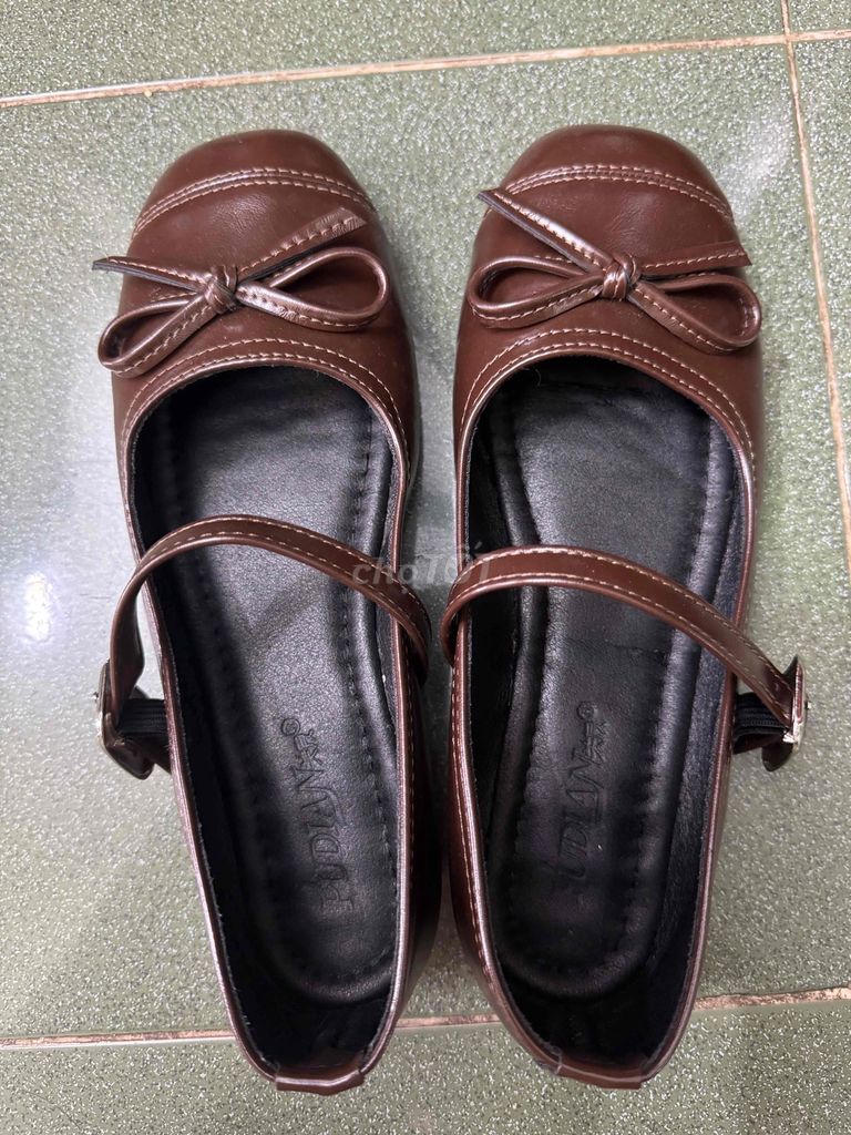 Giày búp bê Nữ Da mềm Nâu size 39 Còn mới. Mua bán Giày dép tại Quận Hà Đông Hà Nội được đăng bởi Ngân Phạm hình 1
