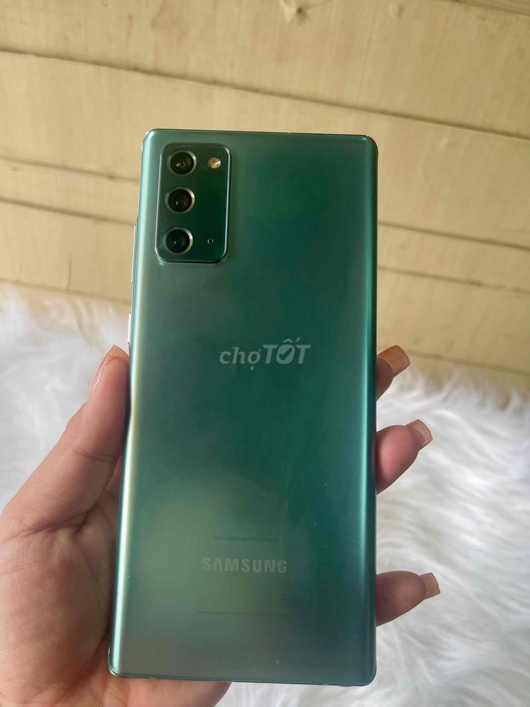 Samsung Galaxy Note 20 5G 128GB Xanh. Mua bán Điện thoại tại Quận Bình Tân Tp Hồ Chí Minh được đăng bởi Điện thoại giá rẻ sinh viên  hình 1