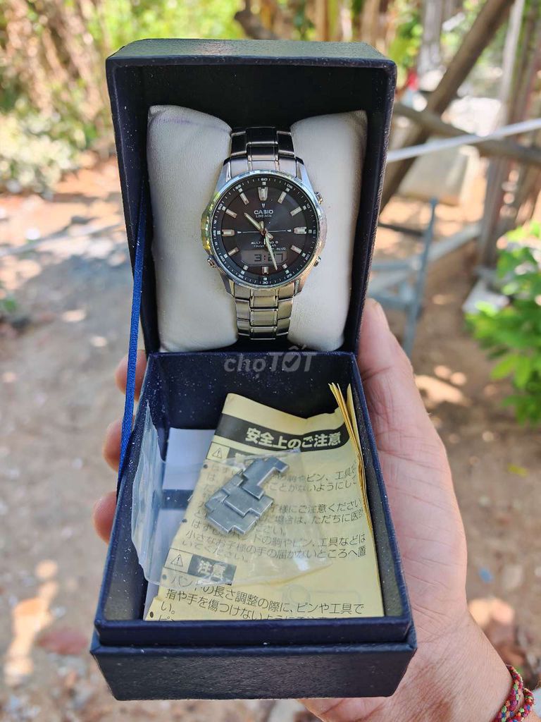Casio Lineage LCW-M100 Thép Bạc 40mm. Mua bán Đồng hồ tại Thành phố Nha Trang Khánh Hòa được đăng bởi ĐỒNG HỒ SI hình 1