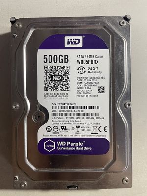 WD purple 500gb - Sử dụng 1 tháng còn mới