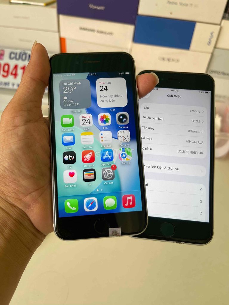 Apple iPhone SE 2020 64GB ios18-26cấu hình mạnh mẽ. Mua bán Điện thoại tại Thành phố Buôn Ma Thuột Đắk Lắk được đăng bởi táo zin BMT hình 1