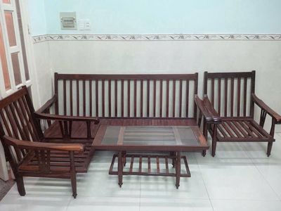 Bộ salon gỗ tự nhiên xưa – còn chắc chắn, giá mềm. Mua bán Bàn ghế tại Quận Cẩm Lệ Đà Nẵng được đăng bởi nam phong