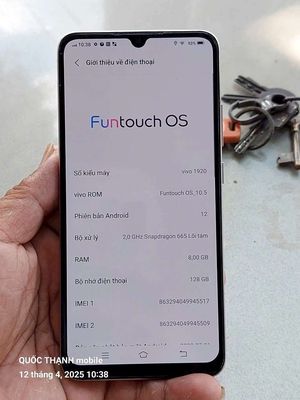 VIVO S1 PRO 8/128. Mua bán Điện thoại tại Thành phố Châu Đốc An Giang được đăng bởi QUỐC THẠNH mobile phone