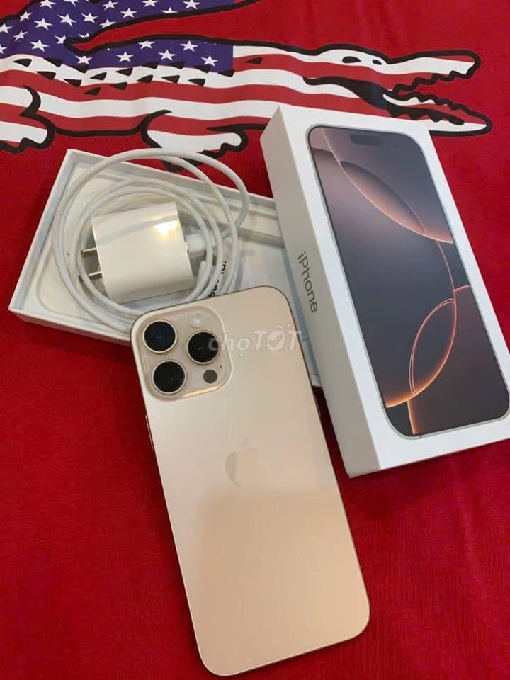 Apple iPhone 16 Pro Max 256GB Vàng Việt Nam. Mua bán Điện thoại tại Quận 5 Tp Hồ Chí Minh được đăng bởi Hội Đồ Điện Tử hình 1