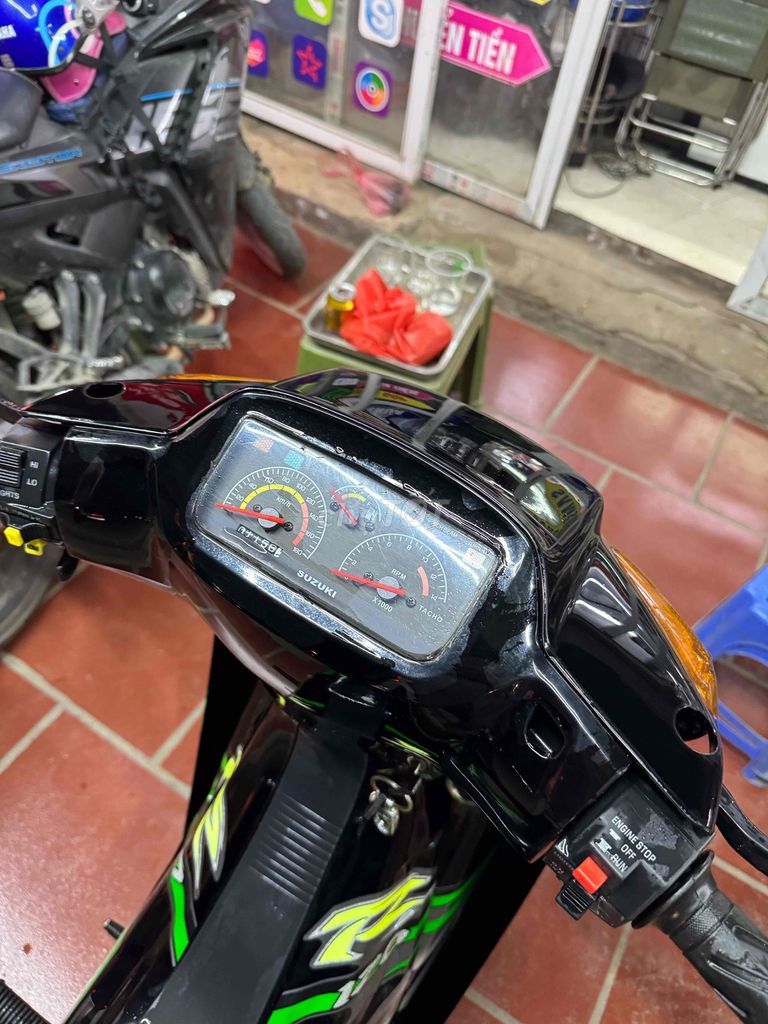 Suzuki Xipo 2000 Xanh lá, đen. Mua bán Xe máy tại Quận Hà Đông Hà Nội được đăng bởi Nguyễn hoài ninh hình 3