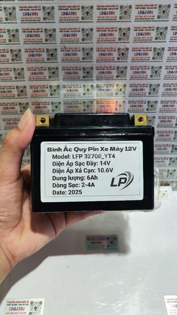 Bình Ắc Quy Pin Đề Xe. Mua bán Phụ tùng xe tại Huyện Mỏ Cày Bắc Bến Tre được đăng bởi LINH PIN hình 1