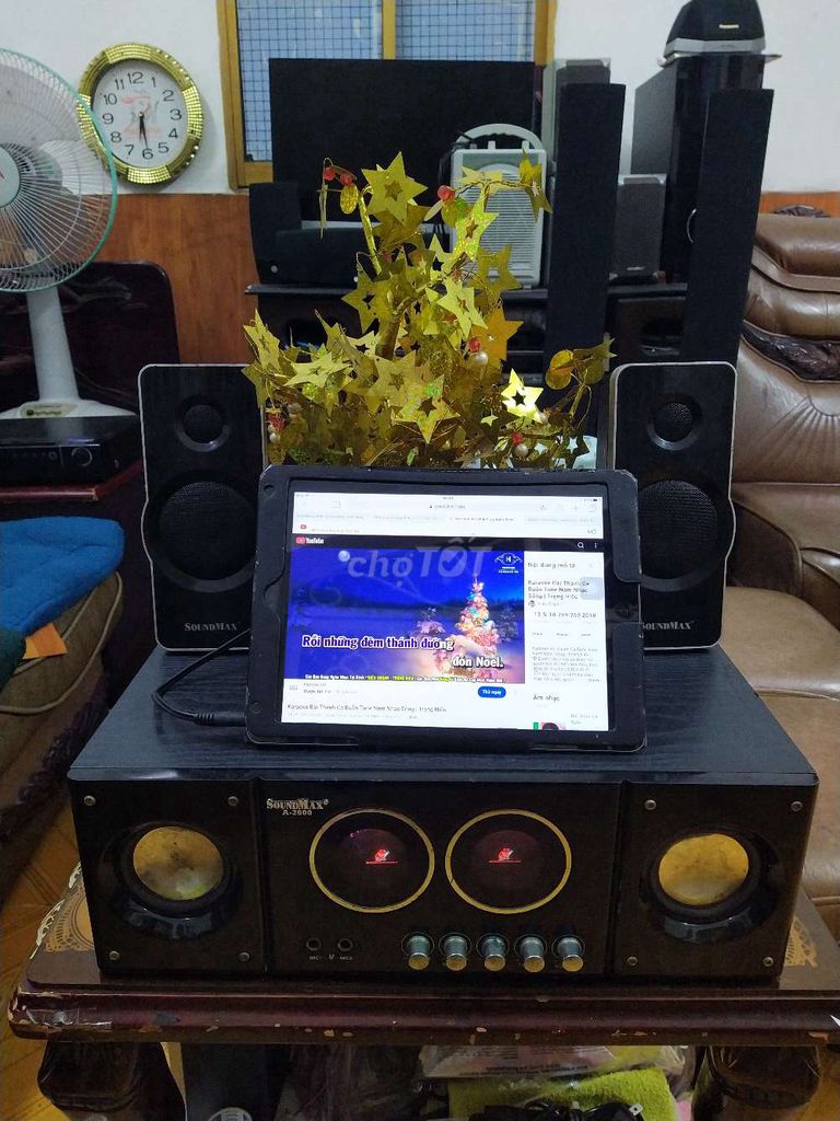 2.1 Soundmax A2600 zin tốt đẹp 60w karaoke