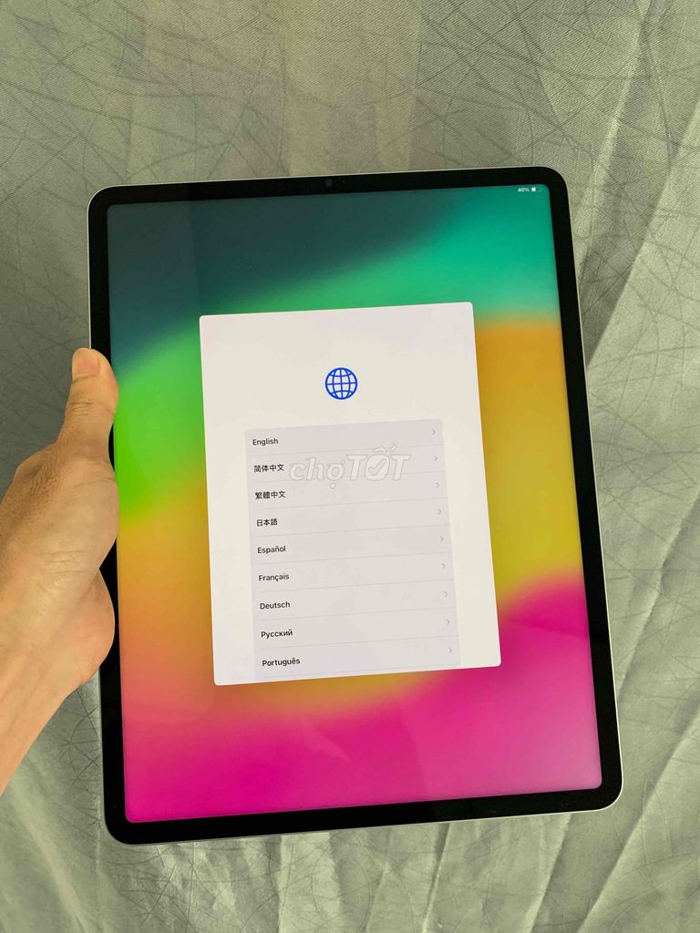 Xác ipad pro 12.9 inch M2 icloud , zin nguyên cây