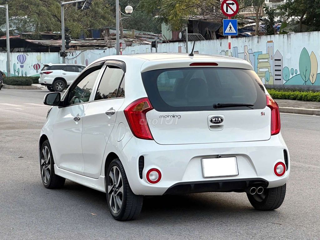 KIA Morning 2017 Si 88000 km Trắng. Mua bán Ô tô tại Quận Bắc Từ Liêm Hà Nội được đăng bởi Phạm Bá Hướng hình 4
