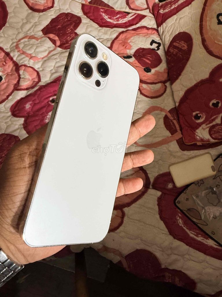 Apple iPhone 12 Pro Max 256GB Trắng Đã sử dụng. Mua bán Điện thoại tại Quận Bình Tân Tp Hồ Chí Minh được đăng bởi thanh hình 1