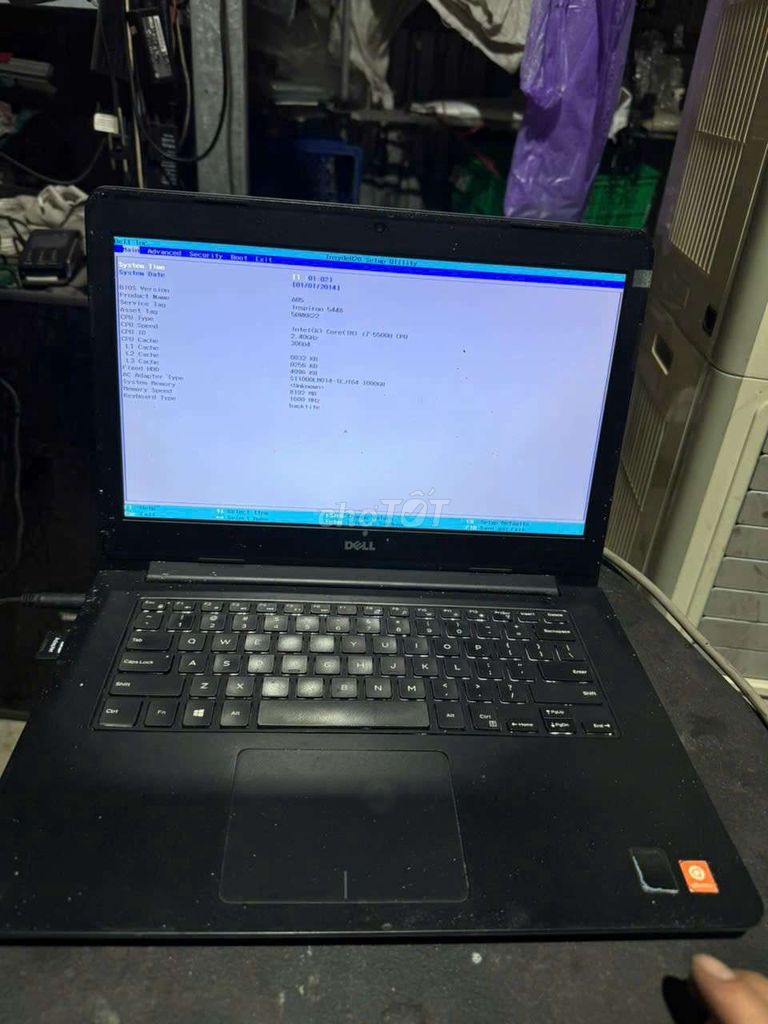 Dell Inspiron 5448 i7 8GB/HDD 1TB Đen. Mua bán Laptop tại Thành phố Thủ Đức Tp Hồ Chí Minh được đăng bởi DUY TÂN  hình 1