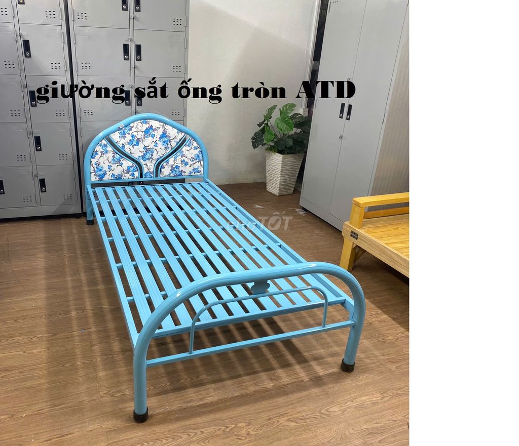 Giường sắt Giường sắt Giường sắt Giường sắt Giường. Mua bán Giường, chăn ga gối nệm tại Quận 12 Tp Hồ Chí Minh được đăng bởi NỘI THẤT VĂN PHÒNG hình 1