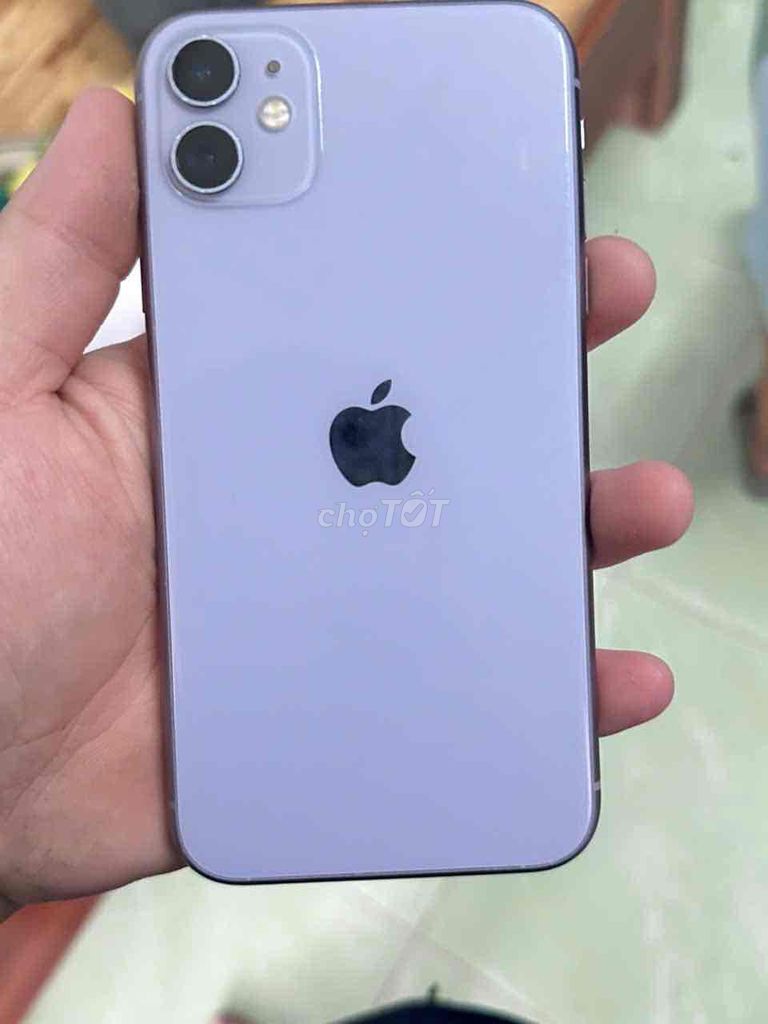 iPhone 11 64GB Tím, Đã qua sửa chữa. Mua bán Điện thoại tại Quận Cẩm Lệ Đà Nẵng được đăng bởi Long  hình 1