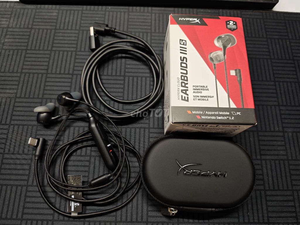 Tai nghe HyperX Cloud Earbuds III S Đen. Mua bán Tivi, Âm thanh tại Quận Gò Vấp Tp Hồ Chí Minh được đăng bởi Dũng hình 1
