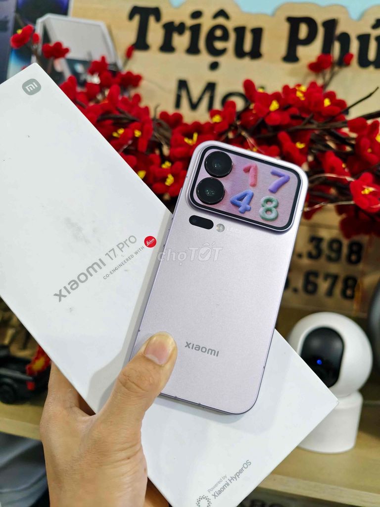 Xiaomi 17 Pro 5G fullbox 12/256GB gọn đẹp mượt. Mua bán Điện thoại tại Quận Bình Tân Tp Hồ Chí Minh được đăng bởi Triệu Phúc hình 1
