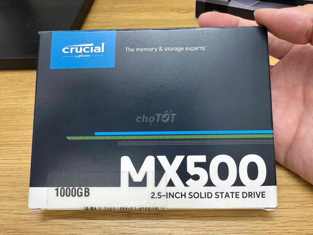Ổ cứng SSD Crucial MX500 1000GB Mới. Mua bán Linh kiện (RAM, Card...) tại Quận Gò Vấp Tp Hồ Chí Minh được đăng bởi Lappy Store hình 1