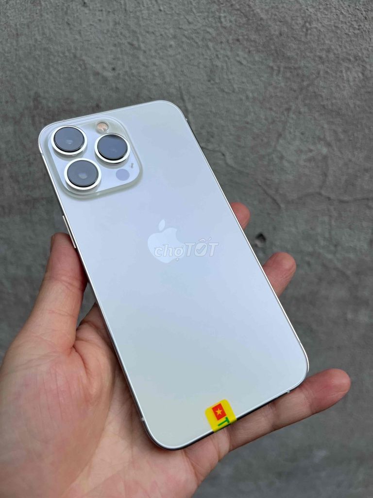 Iphone 13 pro 128g qte trắng zin đẹp nguyên cây