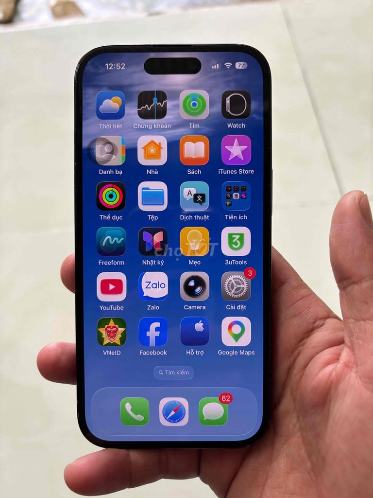 Apple iPhone 15 Đen Quốc tế Hư Face ID. Mua bán Điện thoại tại Thành phố Biên Hòa Đồng Nai được đăng bởi hải lâm lê hình 1