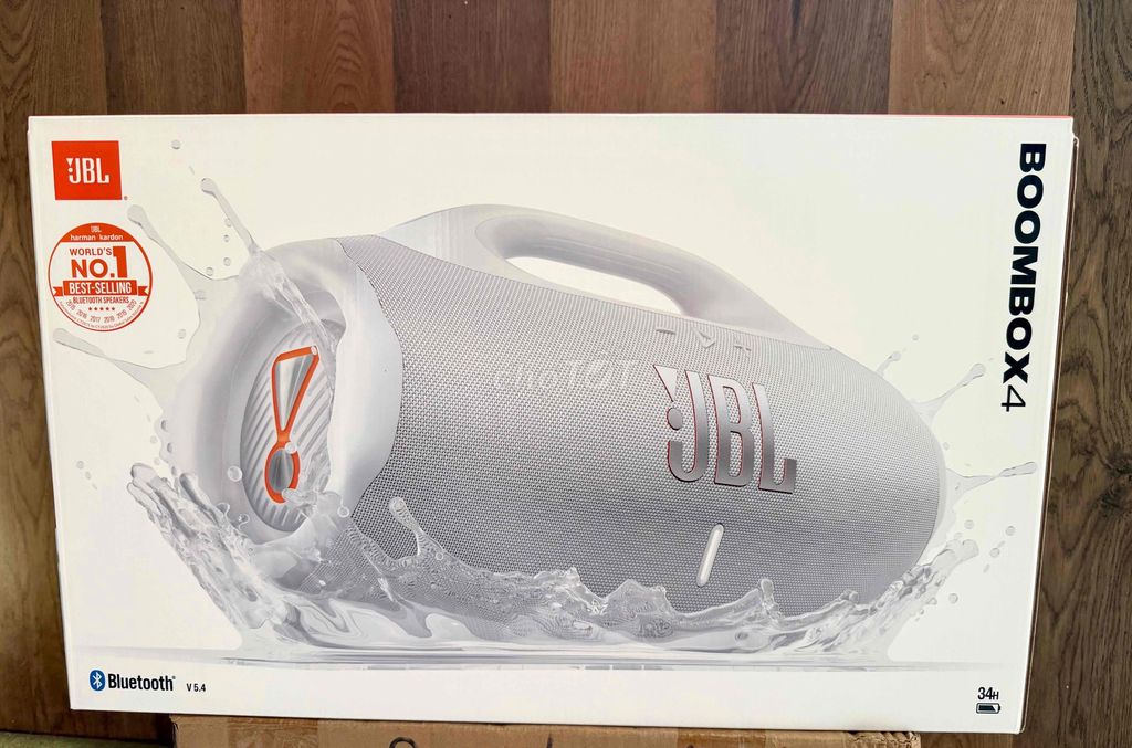 Loa Bluetooth JBL Boombox 4 Trắng new seal xã rẽ. Mua bán Tivi, Âm thanh tại Quận Thanh Khê Đà Nẵng được đăng bởi Thế Giới Loa Chính hãng New Và Lướt Giá Rẽ Đà Nẵng  hình 1